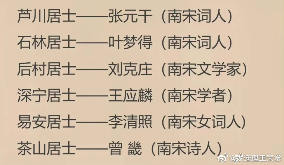 古代诗人“居士”称号整理 ~ duters快快学起来吧__财经头条
