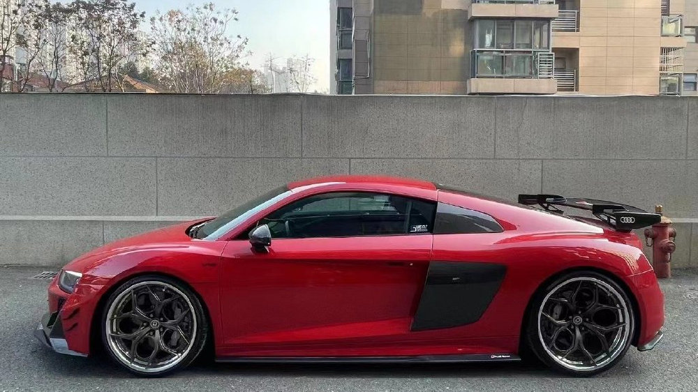 2023-04-25知识匠奥迪r8汽车资讯audi spt铃木奥迪r8偶遇川崎大牛与