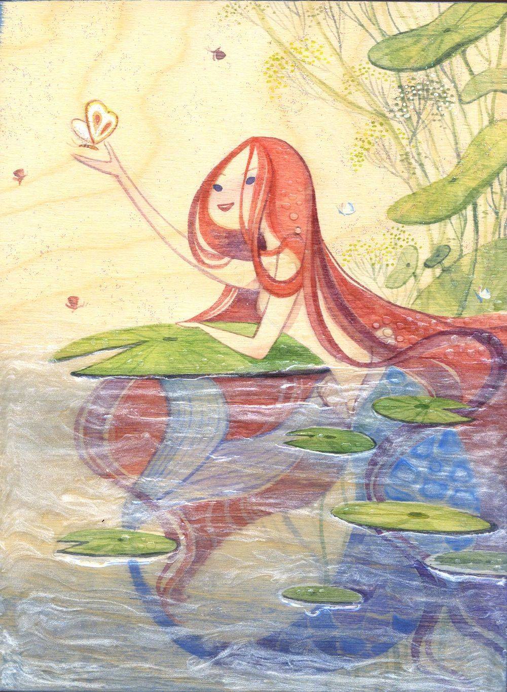 插画师alinachau笔下的梦幻童话王国插画