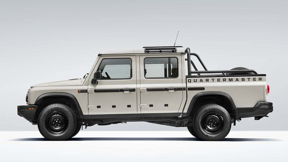 对标丰田lc79售539万起ineosgrenadier皮卡官图发布