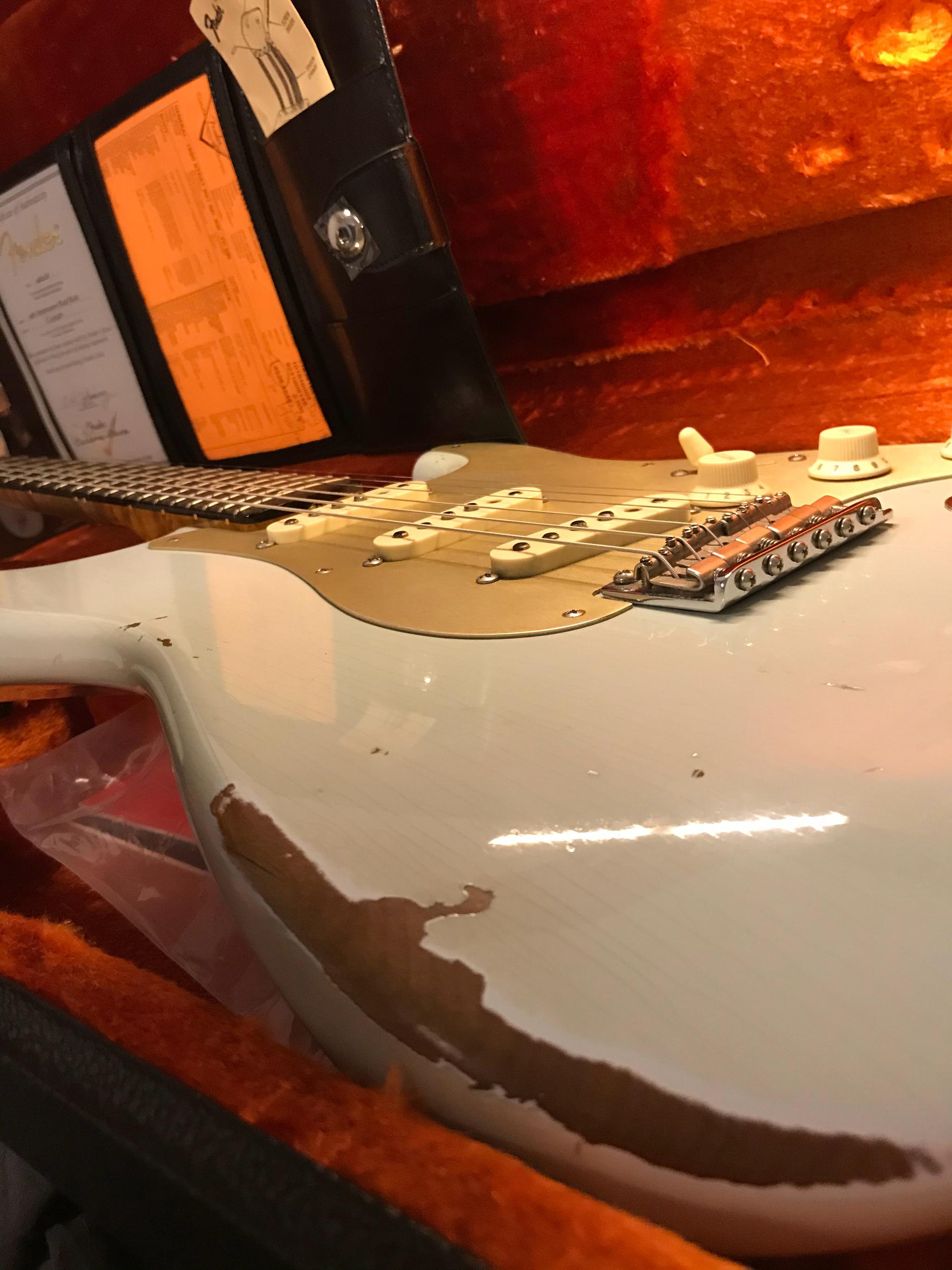 出琴fender cs limited edition 1960 roasted st 30周年限量款