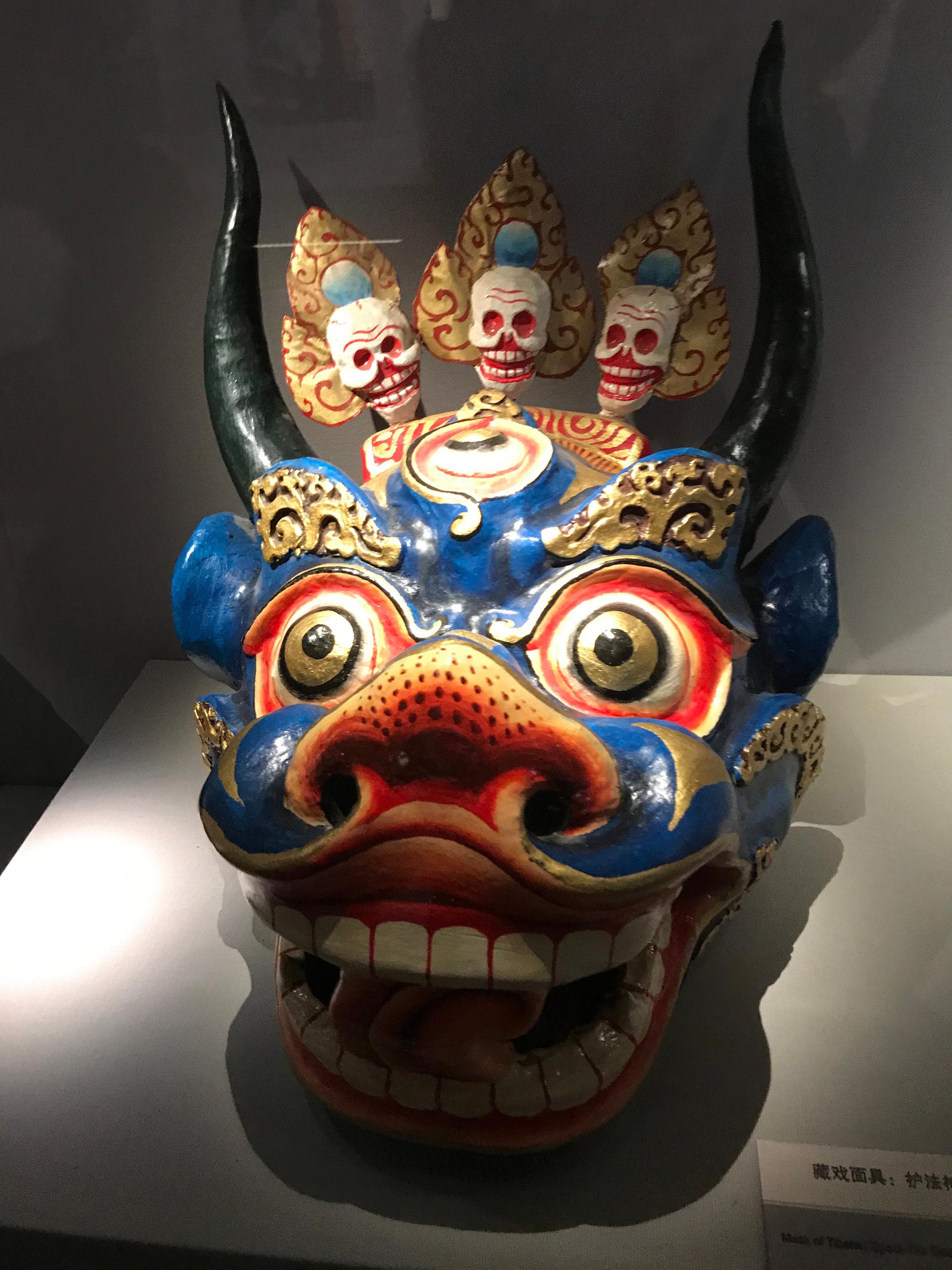 云南省博物馆·面具①②③藏戏,④⑤傩戏,⑥傣族⑦⑧关索戏_高清图集