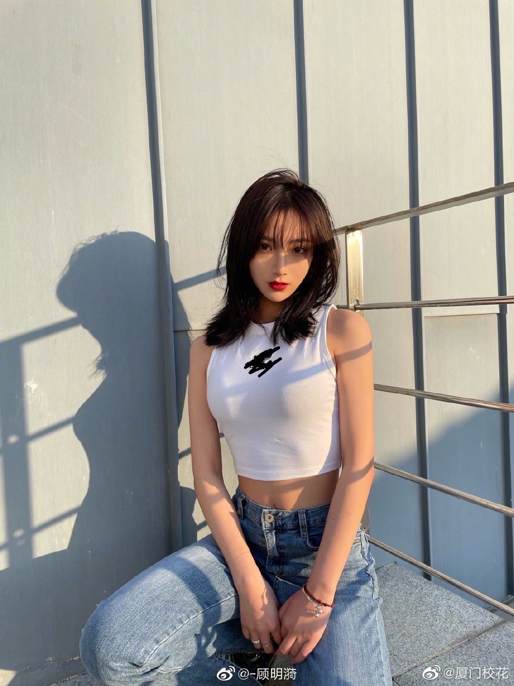 她叫顾明漪,00年,就读于中国传媒大学,很有气质的女生……_高清图集