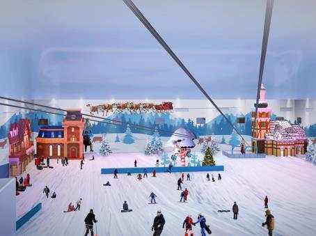 重磅!杭州首个室内滑雪场来了,1万+平方米,暑假就开业,跟小时记者去踩场|滑雪场|杭州|滑雪_新浪新闻