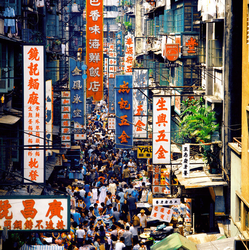 80年代香港街头的广告牌摄影师keithmacgregor