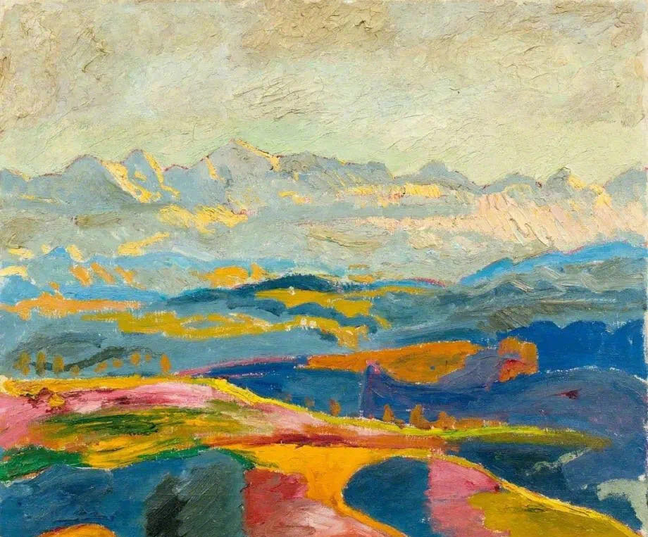 色彩大师cunoamiet笔下的风景油画