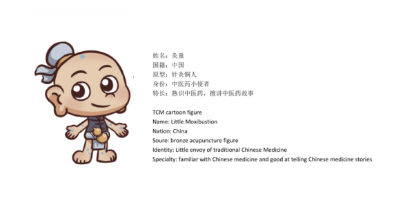 中医药动漫形象“灸童”可爱亮相
