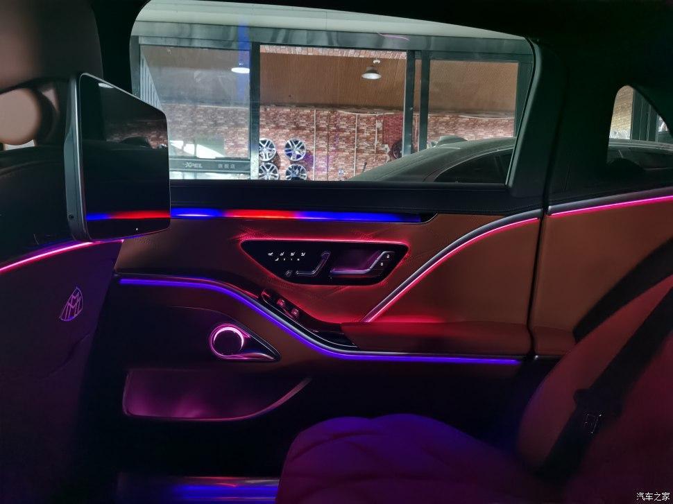 迈巴赫s480升级原厂四座 大柏林音响 主动氛围灯 电动中门-新浪汽车