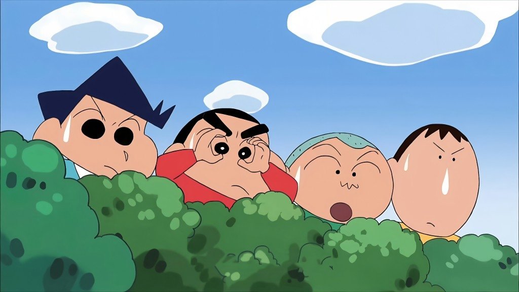 蜡笔小新ipad电脑壁纸