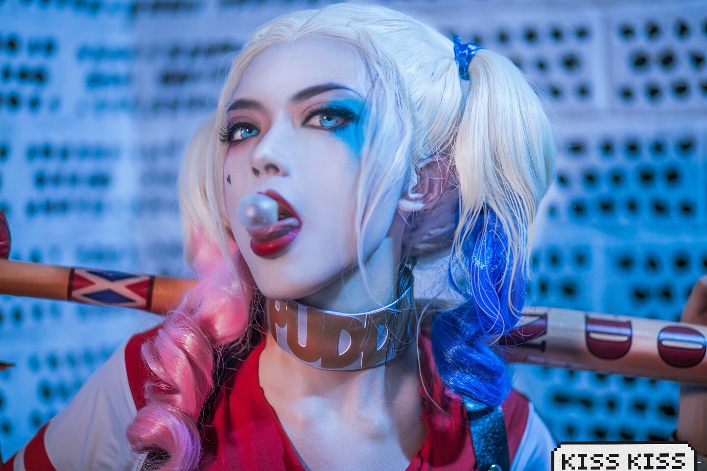 或许你也想来一颗泡泡糖,小丑女cos赏析