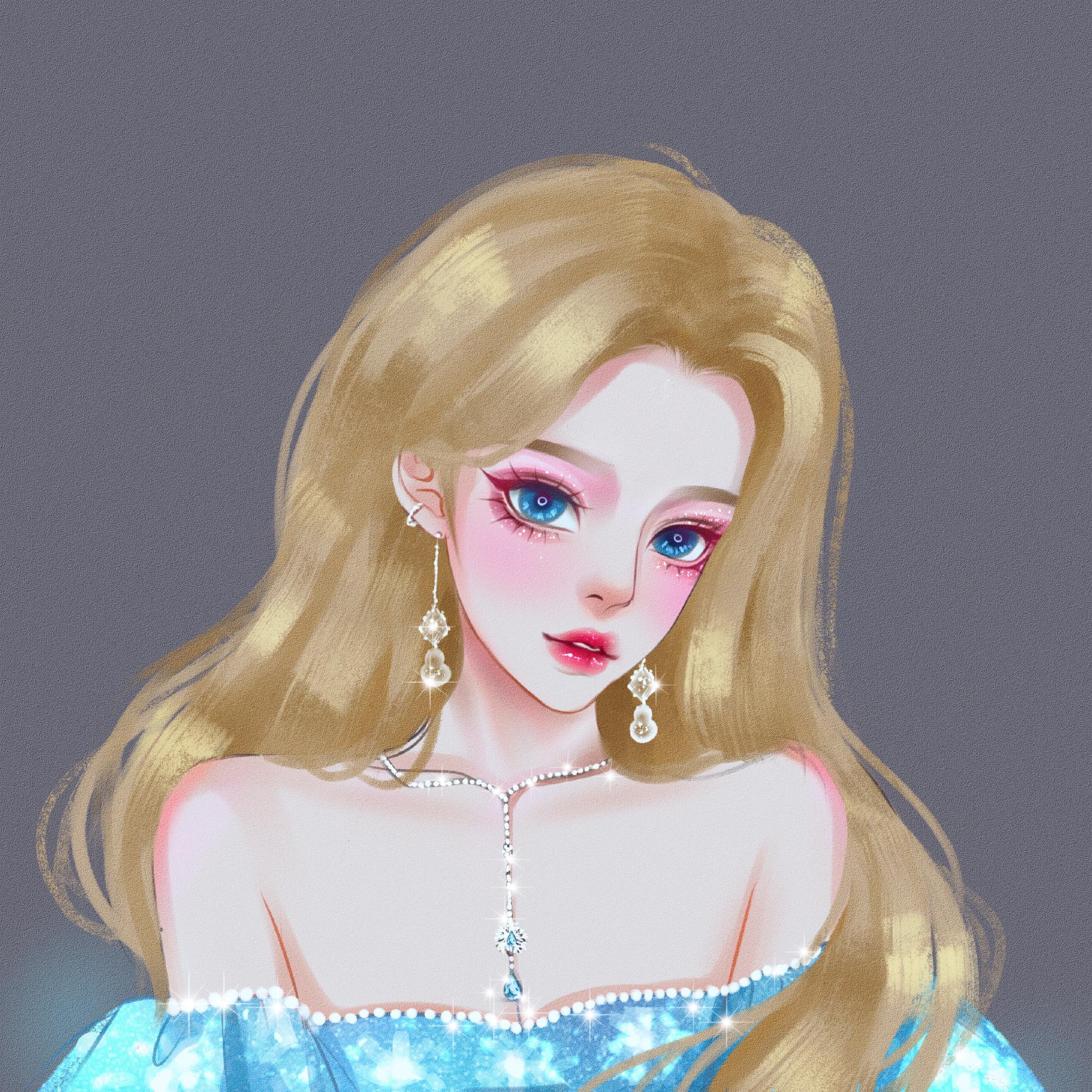 迪士尼公主头像 太好看了吧!