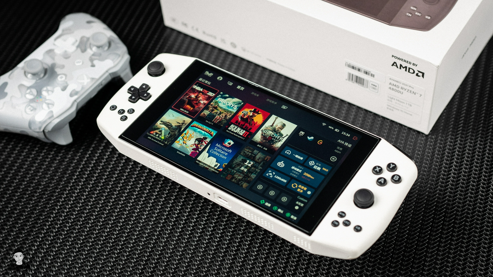 ayaneo掌机图赏掌机作为大多数玩家接触电玩的第一媒介