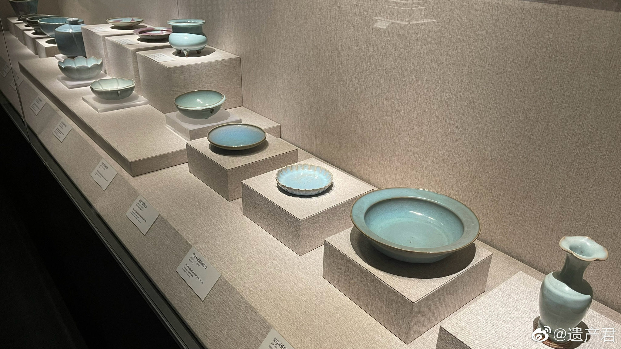 河南博物院的这批宋金时期钧瓷真不错