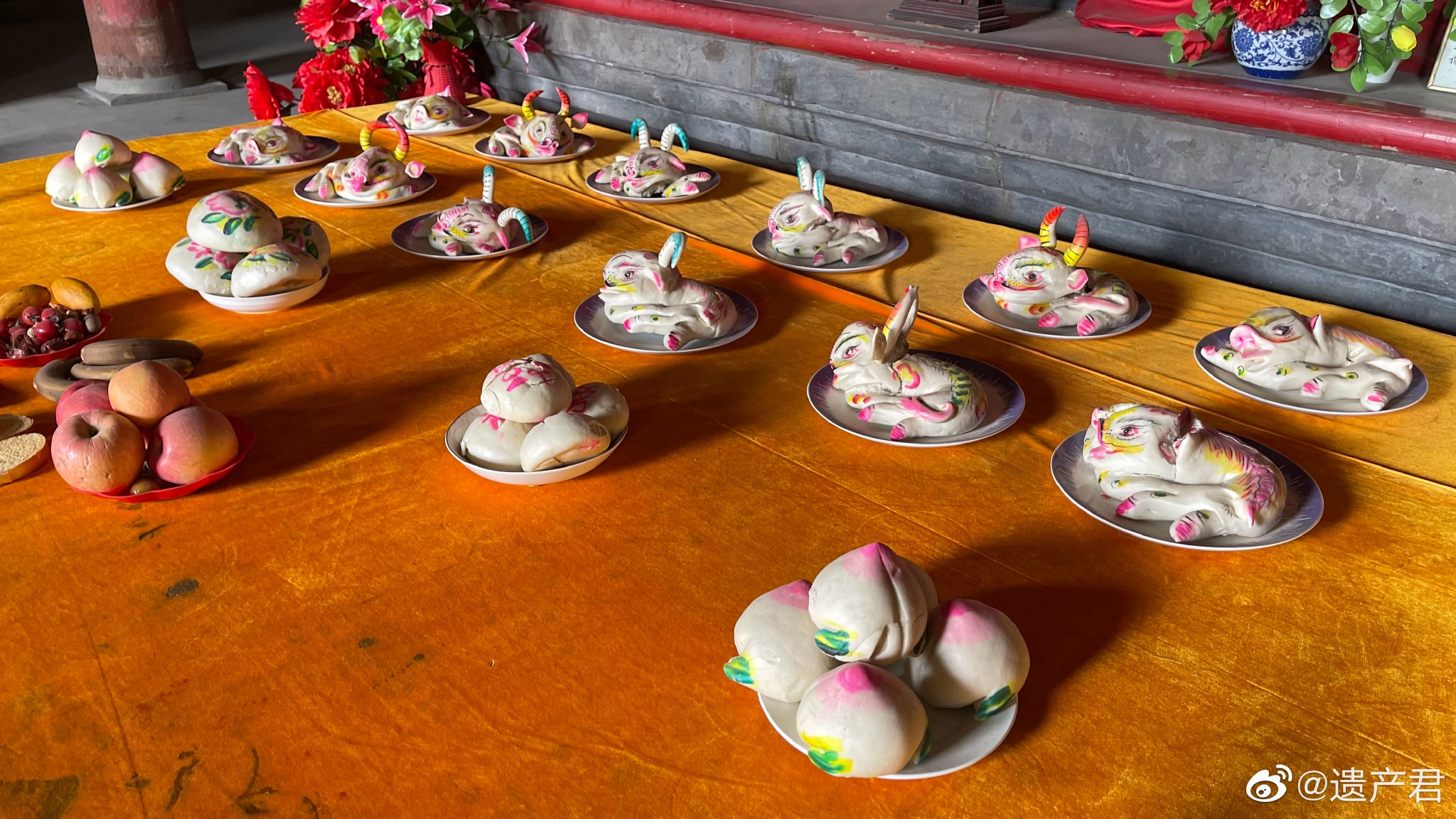 山西代县文庙里的猪牛羊三牲贡品……_高清图集_新浪网