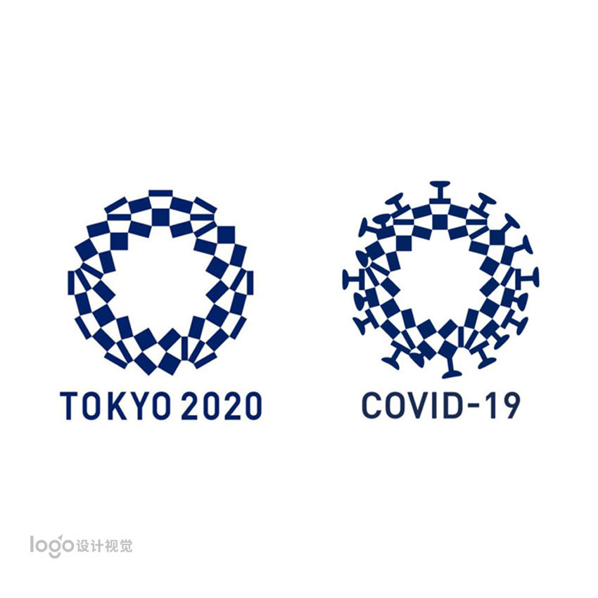 东京奥运会logo被设计成"新冠病毒",太过分了