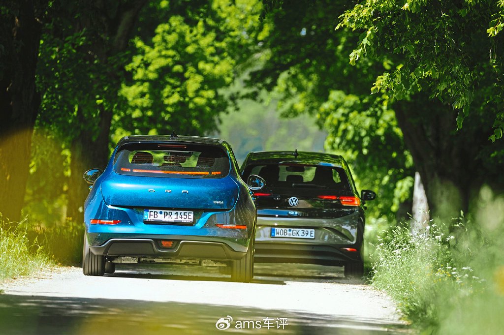 中国好猫咪欧拉好猫和大众汽车id3