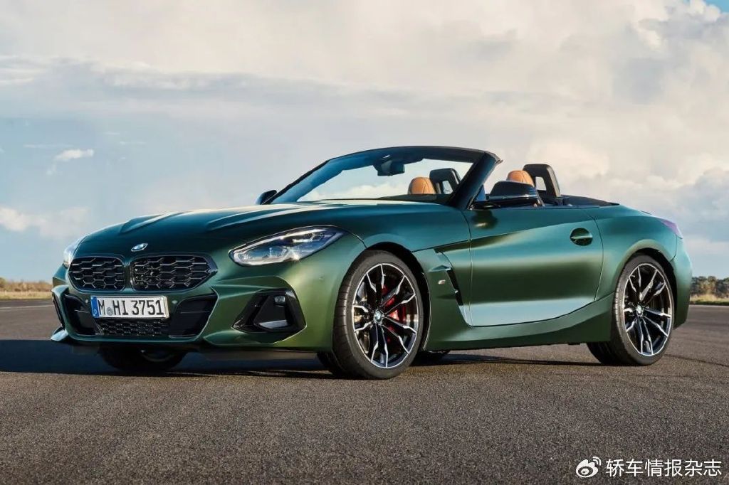 海外新车配备6mt变速器宝马z4m40i手动版再现原始机械乐趣