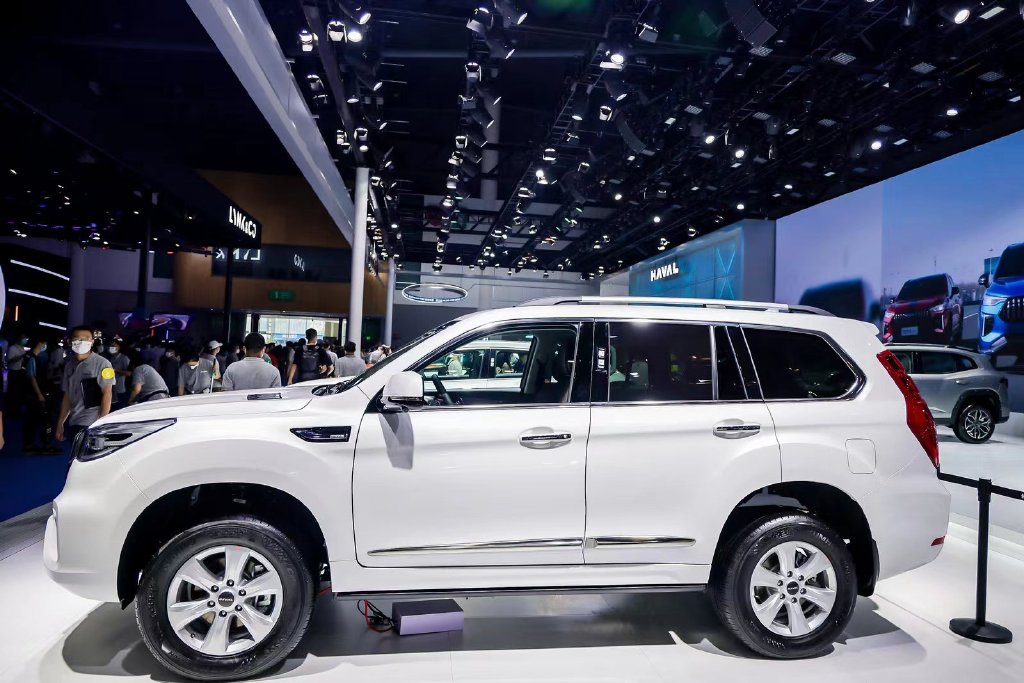 不惧新车光芒哈弗h9成都车展精准抢镜