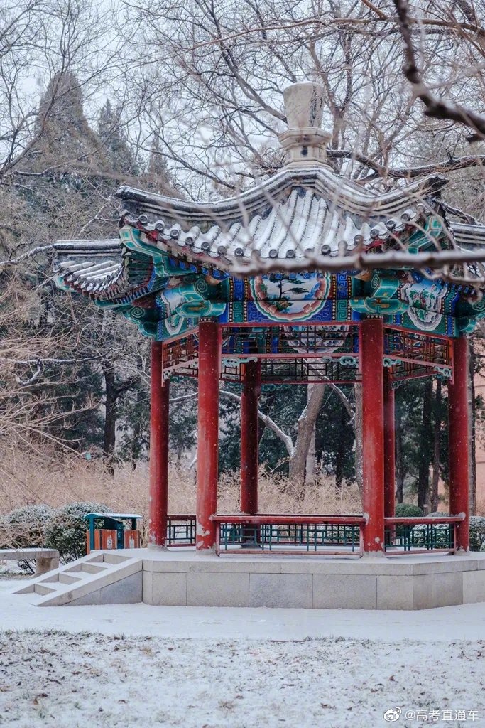 校园风景北京林业大学