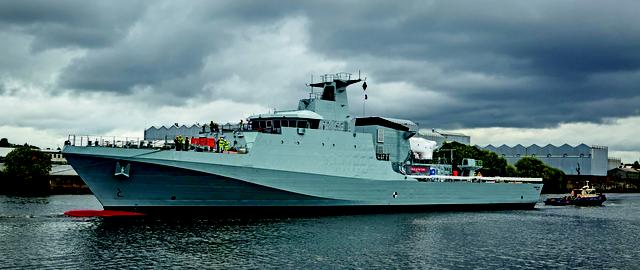 守卫大英帝国本土的巡逻舰,满载排水量1677吨,只装有20毫米小炮|大英