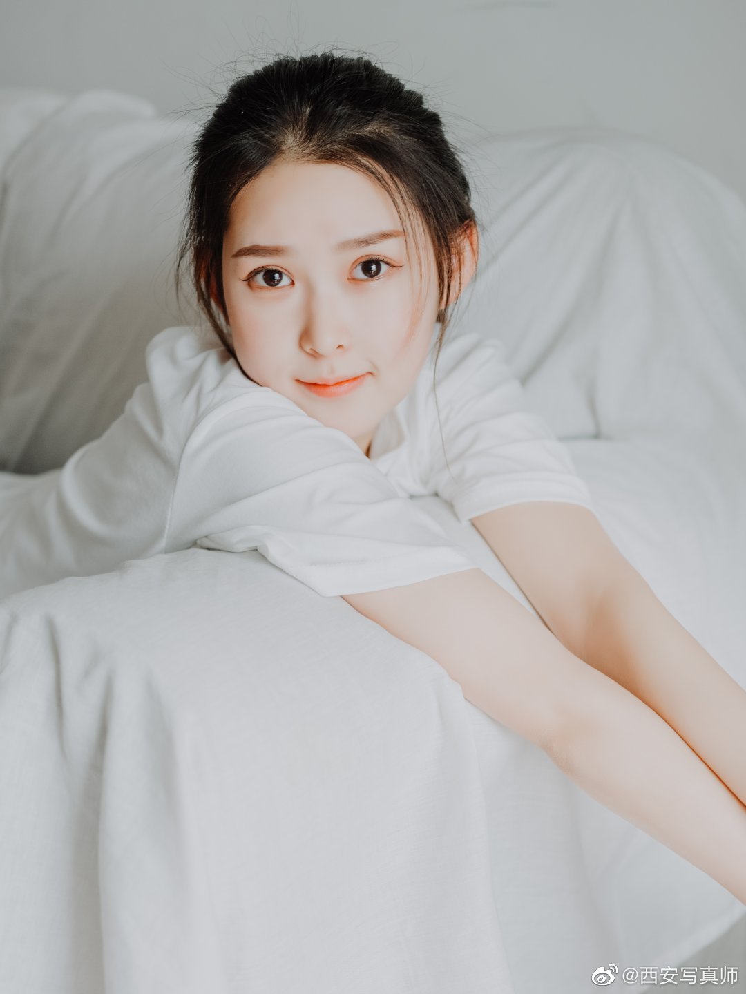 一组清纯风轻私房写真摄影我出镜佳人