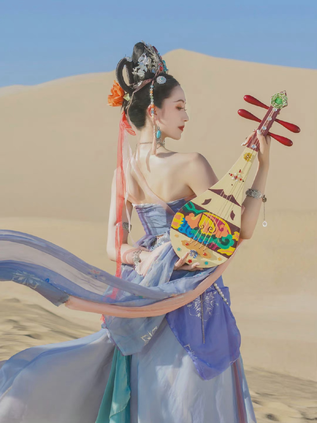 敦煌飞天写真|完成仙女梦啦 cr.允可爱_高清图集_新浪网