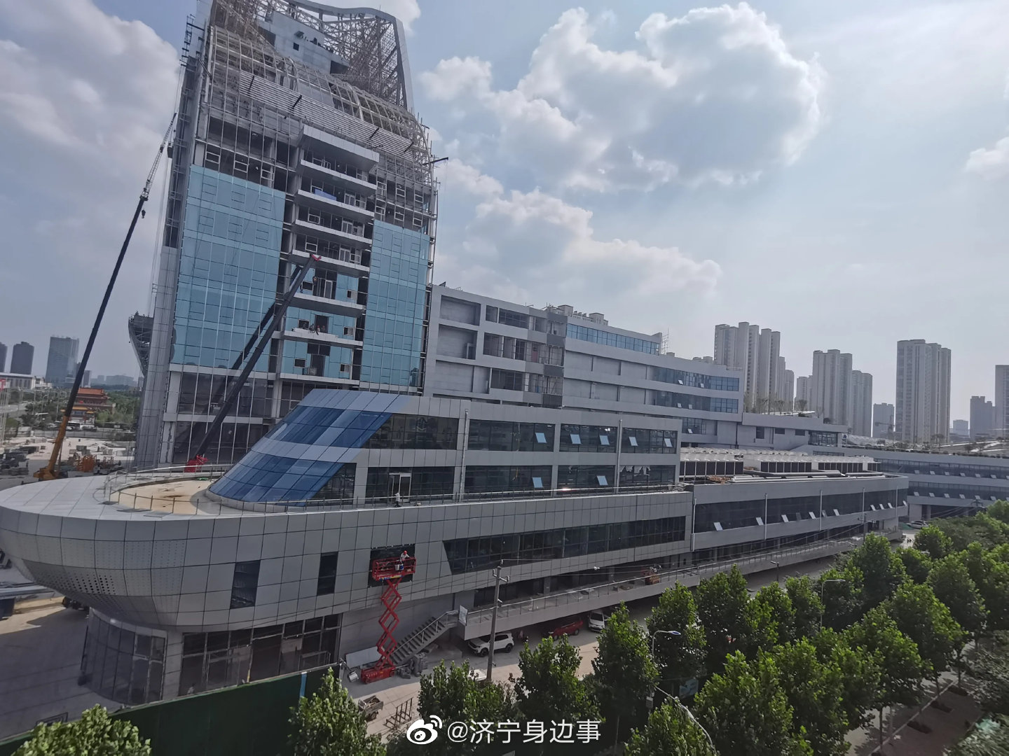 济宁 济州上城进度挺快_高清图集_新浪网