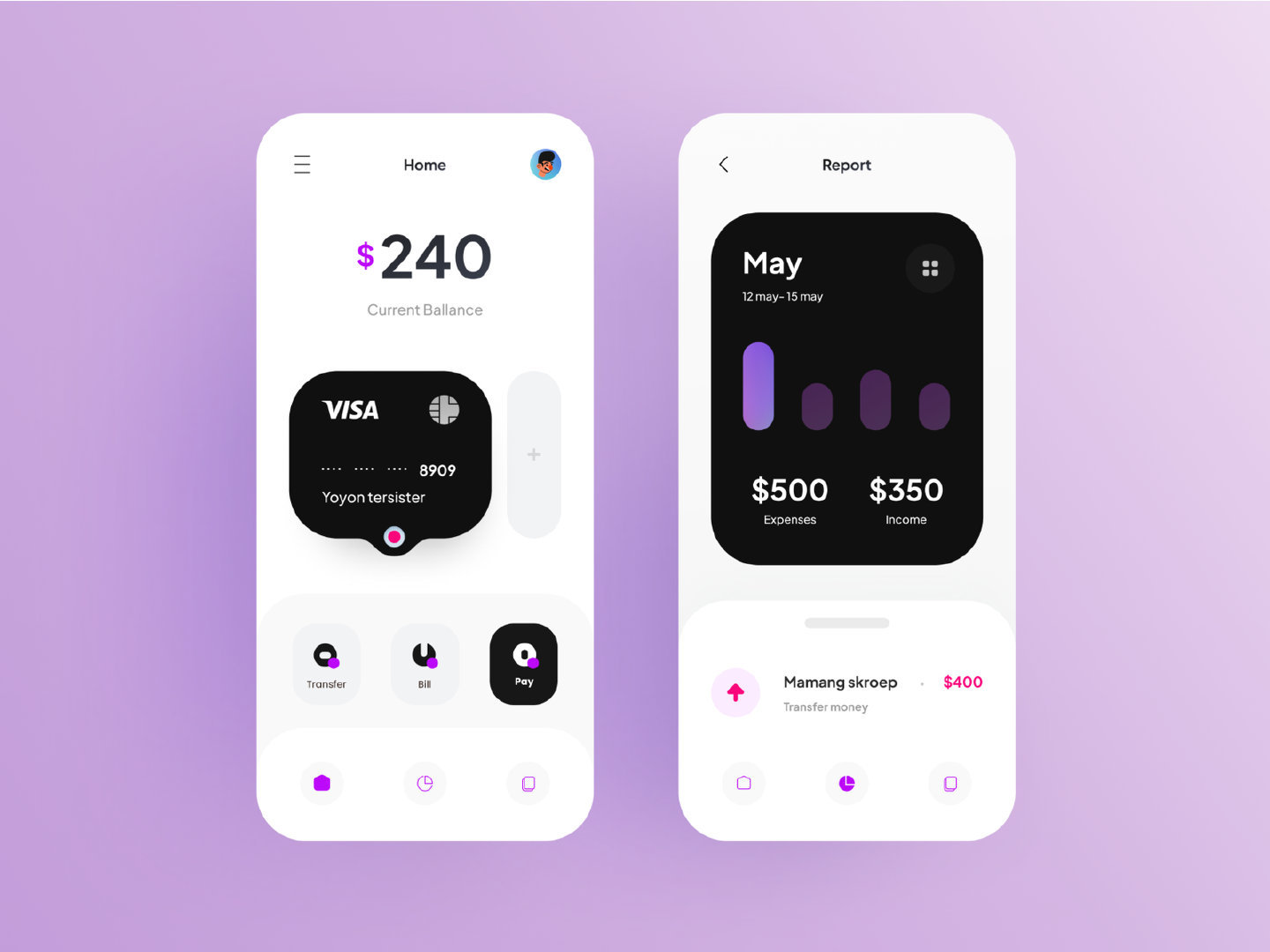 app界面卡片设计欣赏