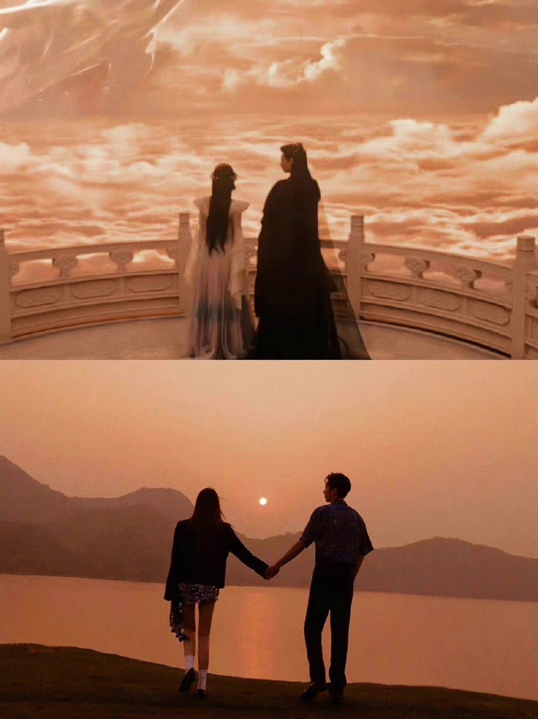 王鹤棣虞书欣这是什么前世今生的宿命感!_高清图集_新浪网