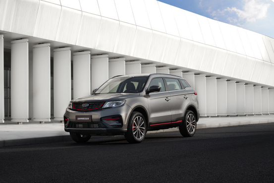 吉利博越亚运版实拍:"三好suv"再添新成员