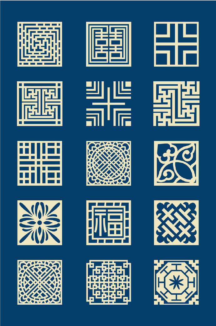 中国传统装饰图案