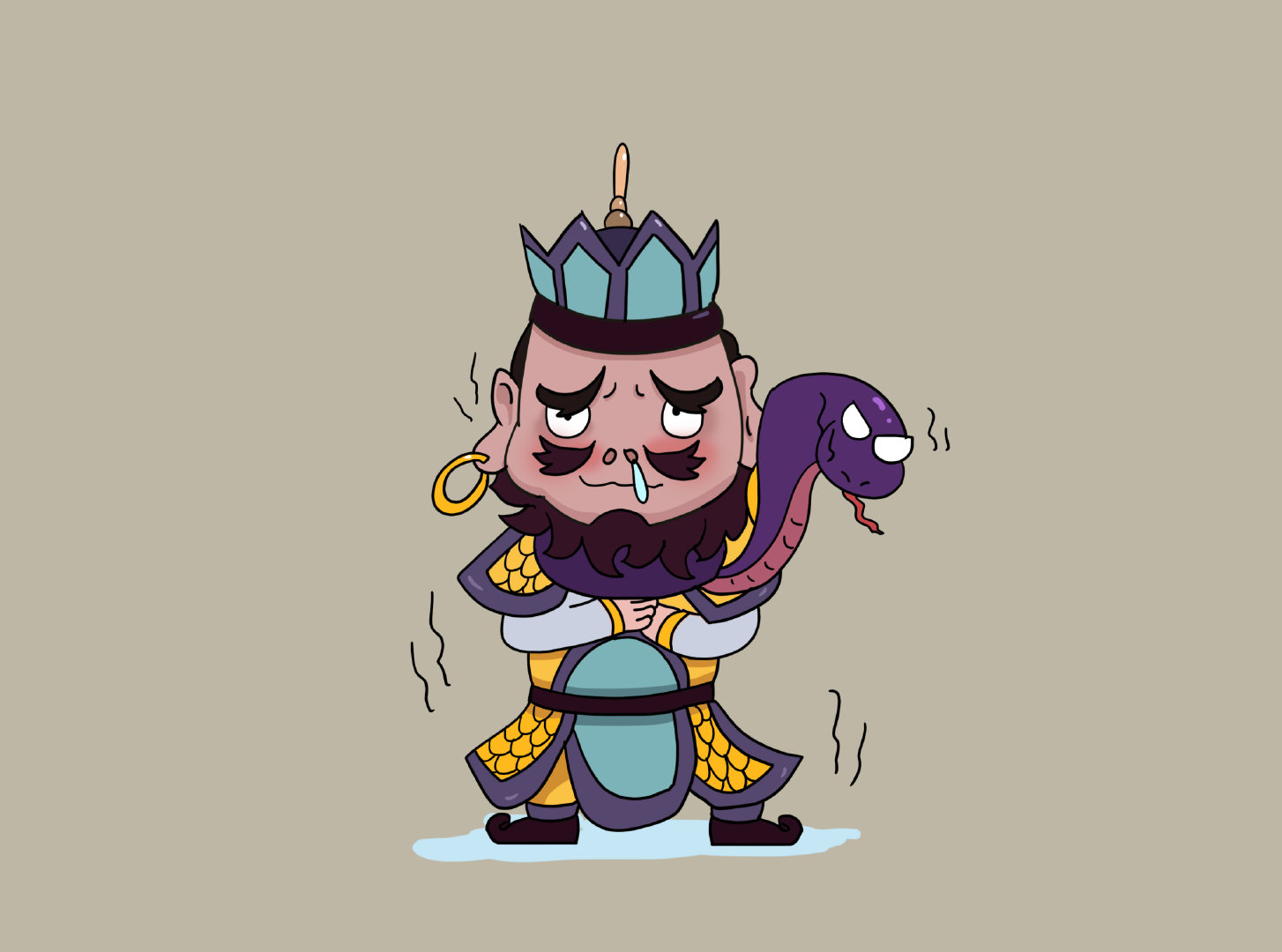 四大天王护佑愿衣食无忧,平安和乐!