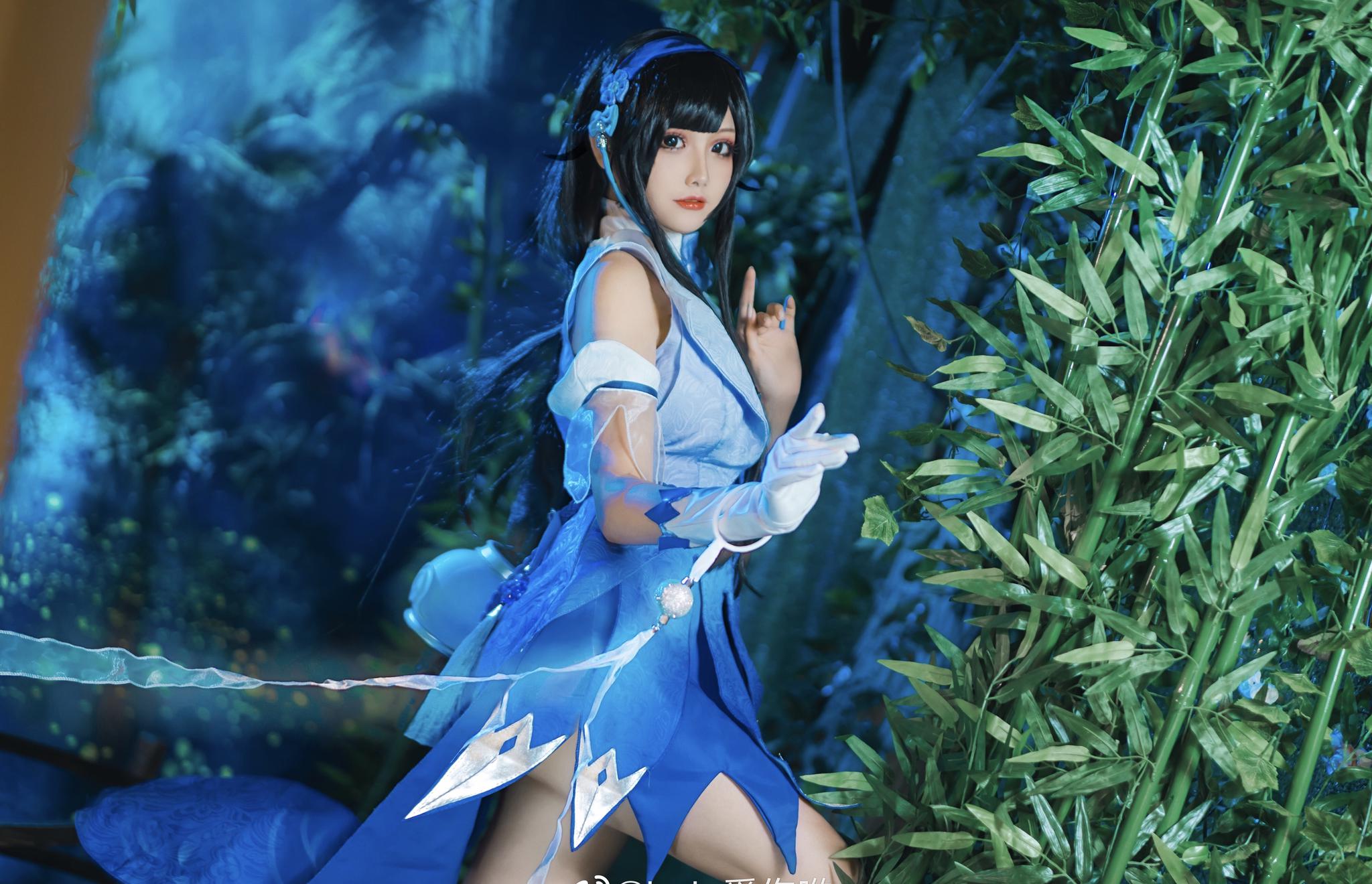 王者荣耀西施cos这清纯眼眸怎能不爱