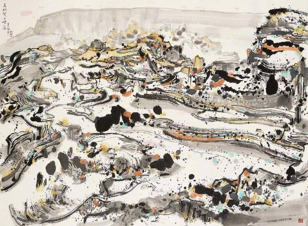 点线面的优雅 | 吴冠中__财经头条