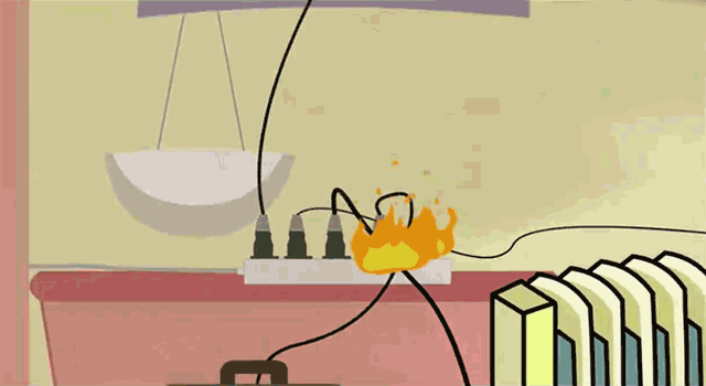 电博士拍了拍你:高温下要谨防电气火灾!