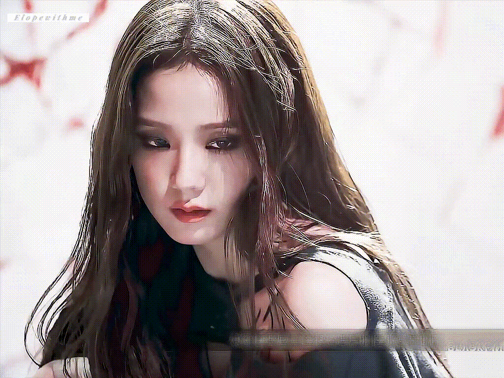 金智秀烟熏妆合集9615jisoo是什么脸蛋儿天才啊