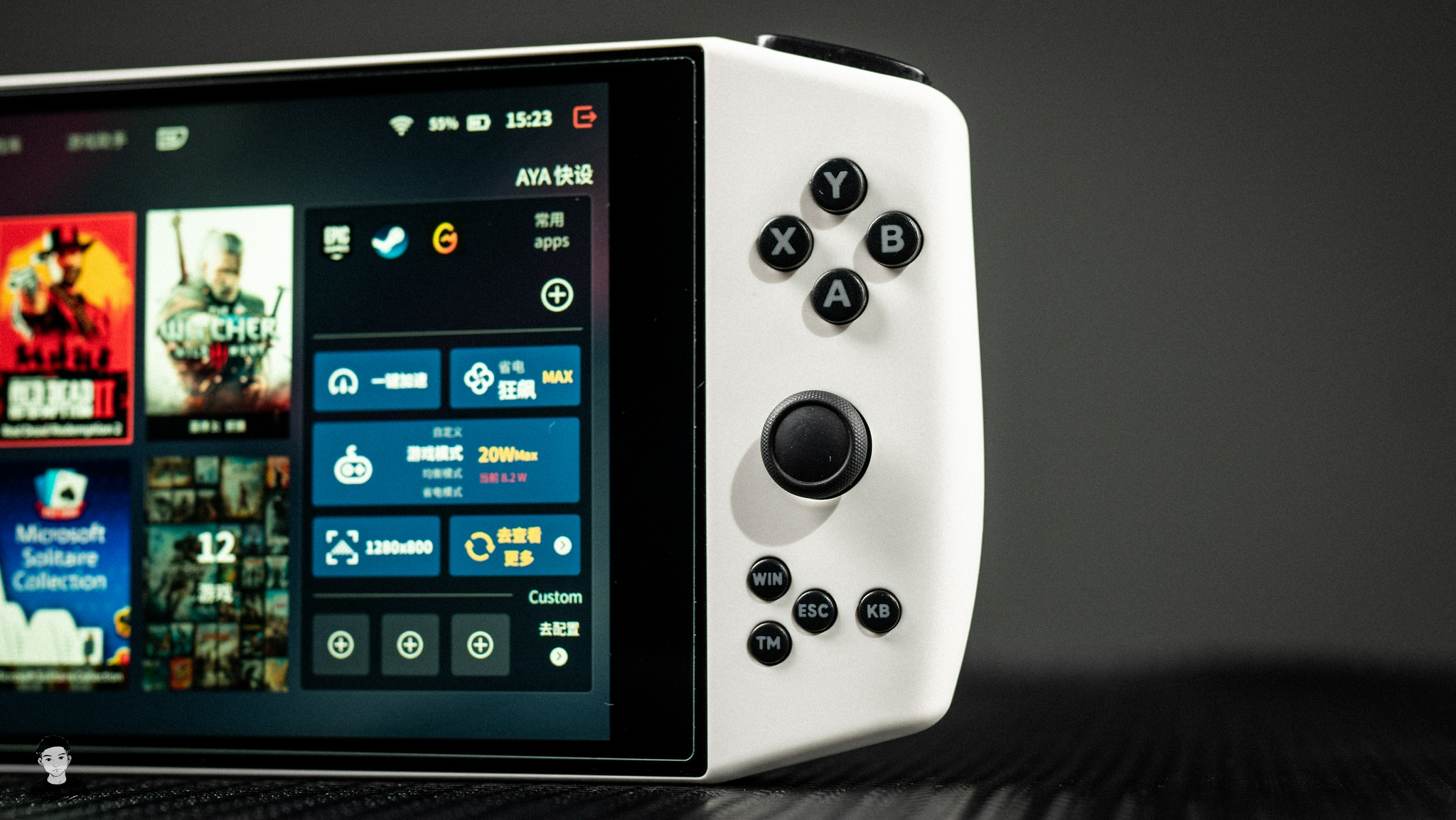 ayaneo掌机图赏掌机作为大多数玩家接触电玩的第一媒介