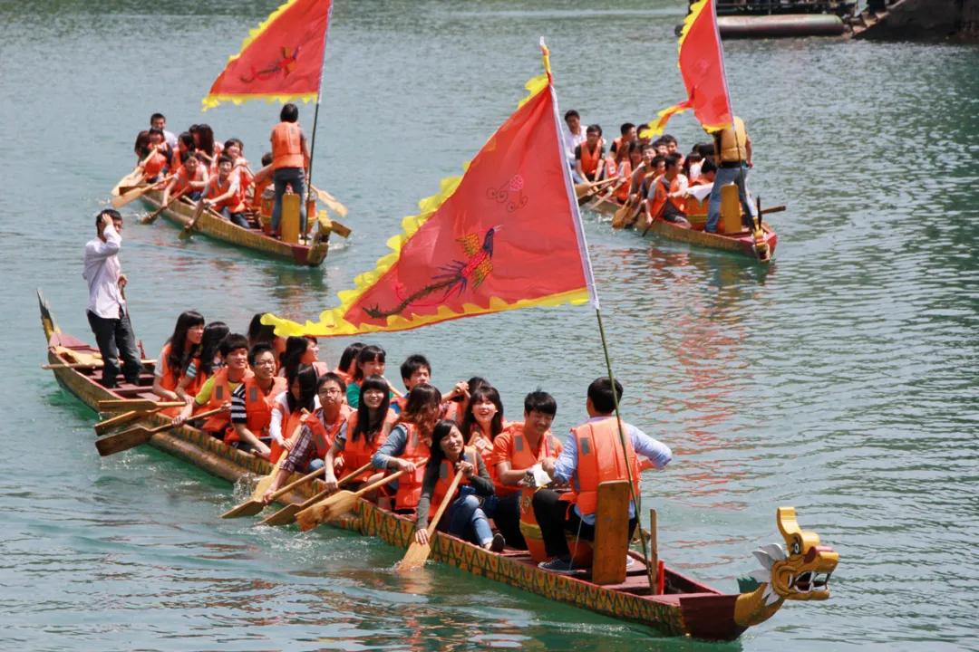 端午来石燕湖吃"天下第一粽",划龙舟,玩空中漂流,精彩不断