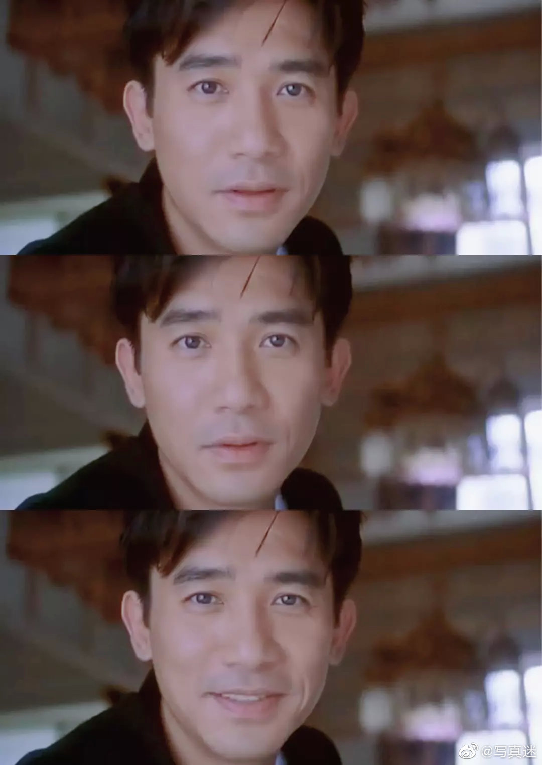 不同时期的梁朝伟