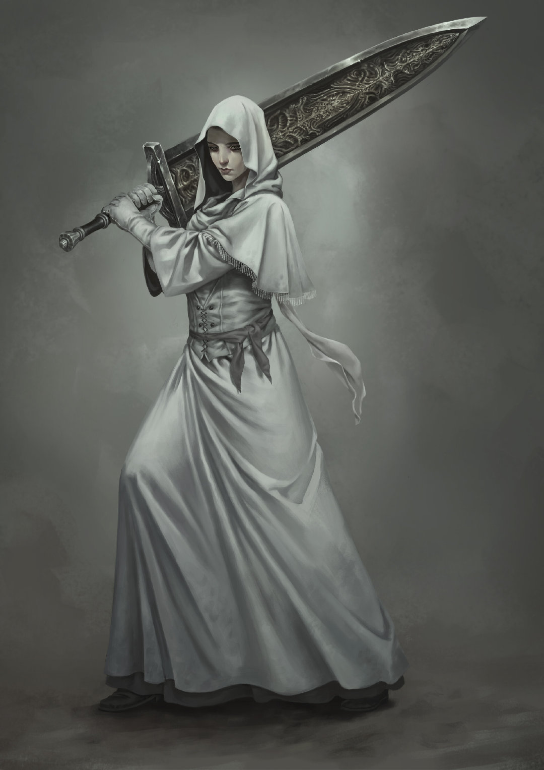 血源诅咒西班牙自由概念插画师adrianprado