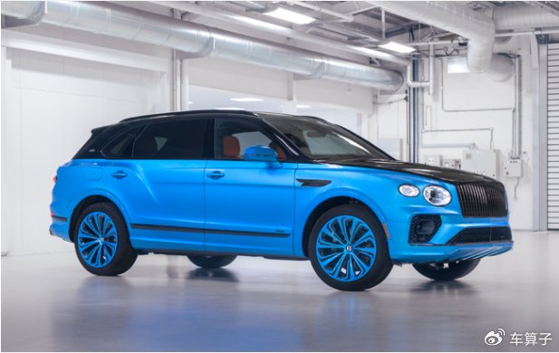 更明艳的颜色搭配,宾利添越ewb"one of one"登场-新浪汽车