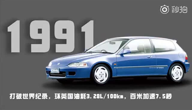 思域历代进化史