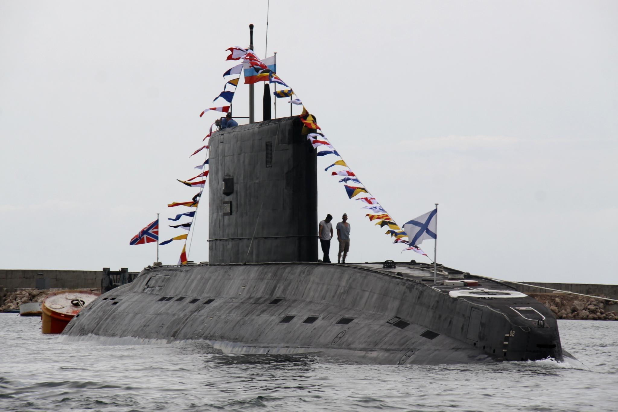 俄罗斯黑海舰队636型潜艇3号艇科尔皮诺号