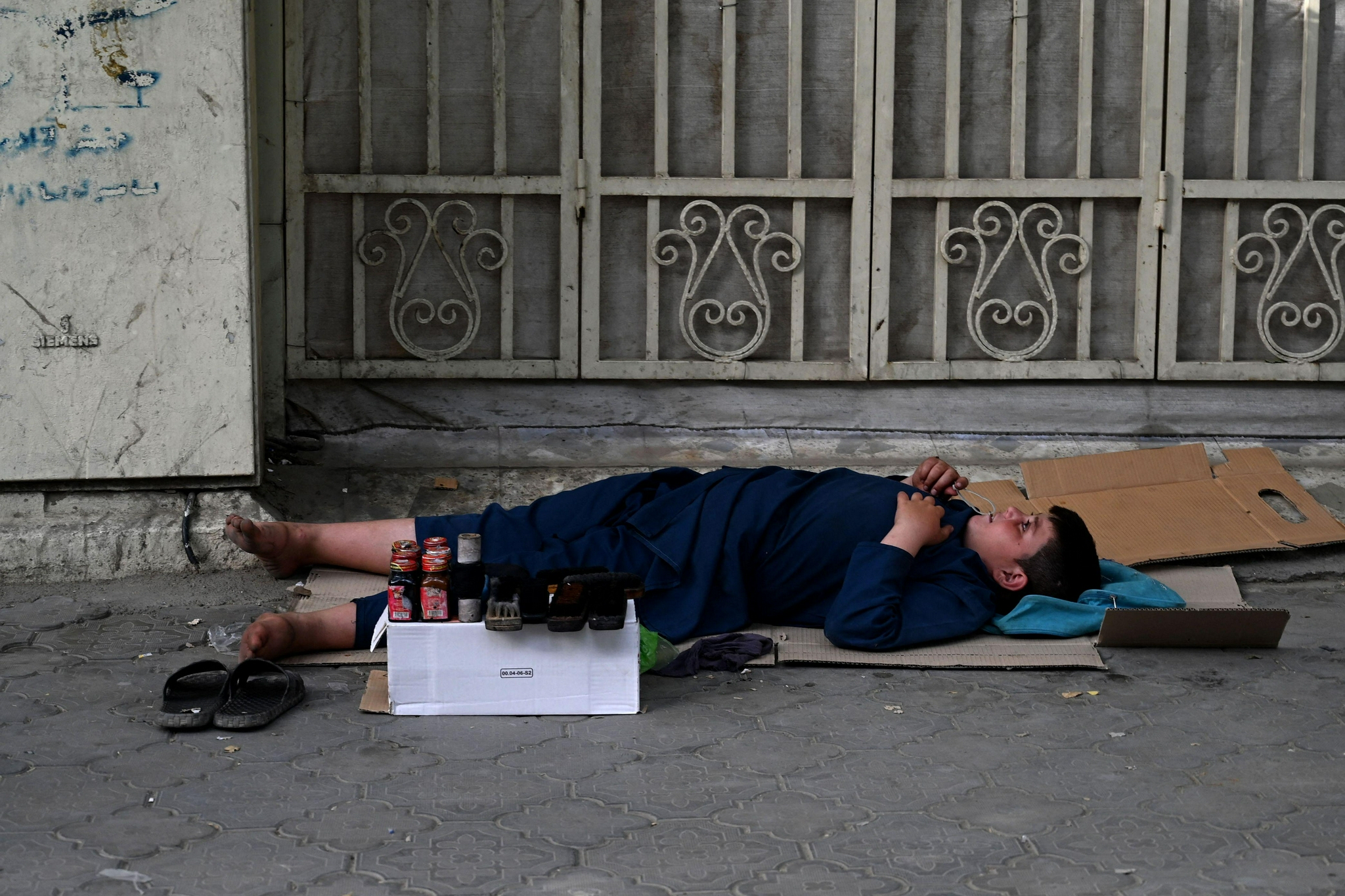 (外代一线)阿富汗街头景象