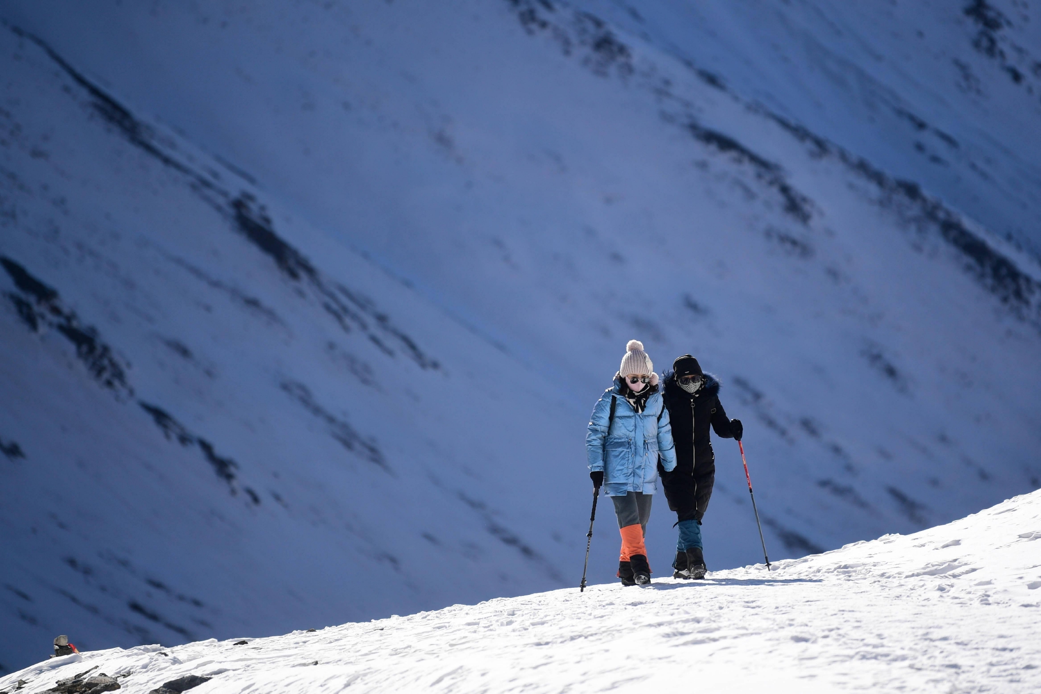 全民健身——登雪山 迎新年