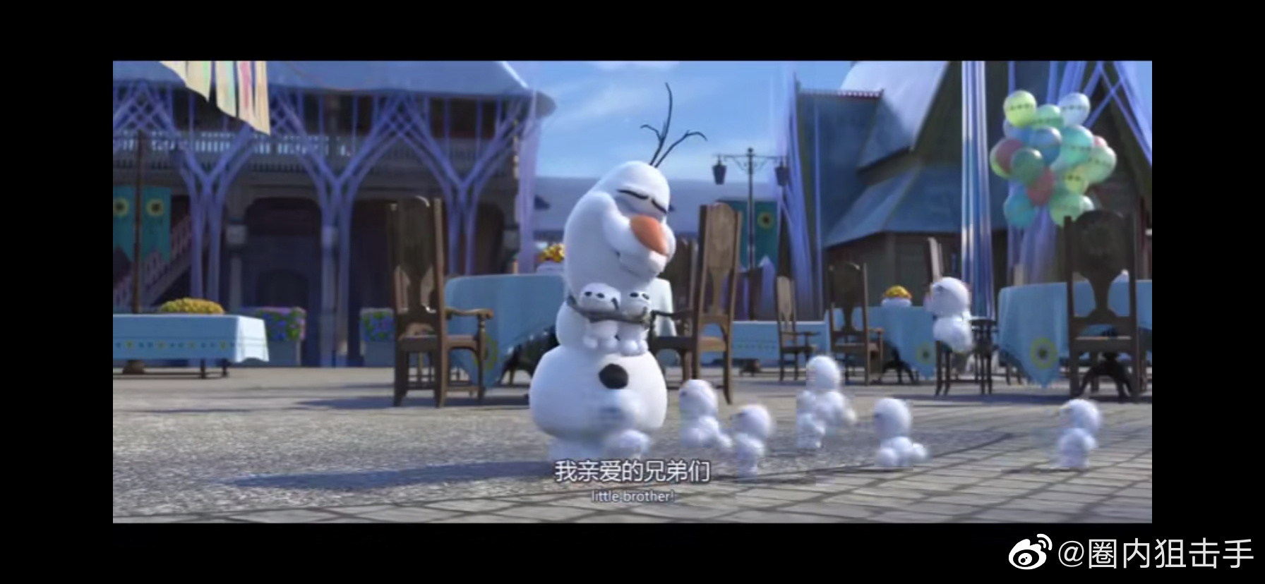 《冰雪奇缘》发布最新番外小短片《fun with snow》