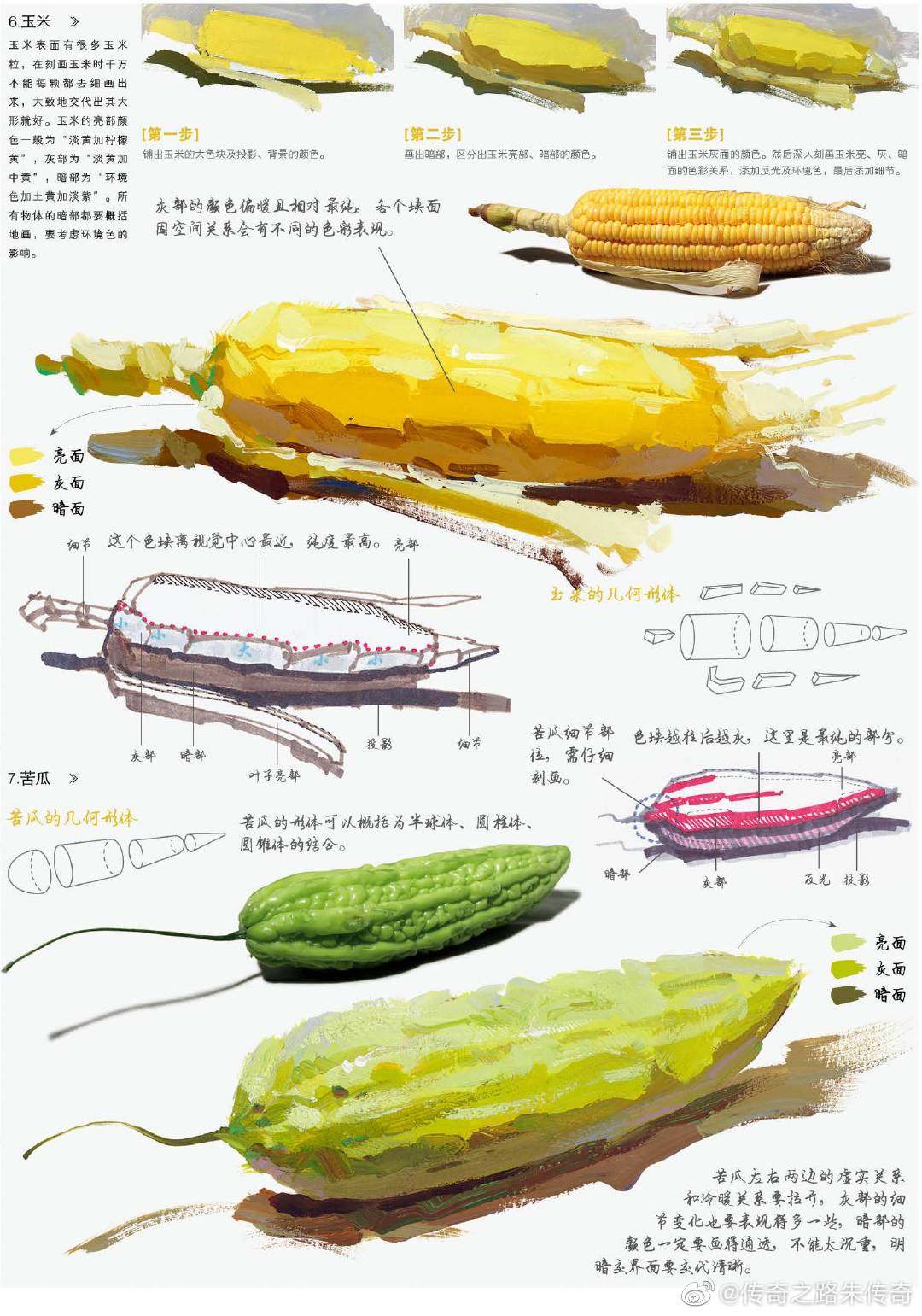 色彩静物单体(三)
