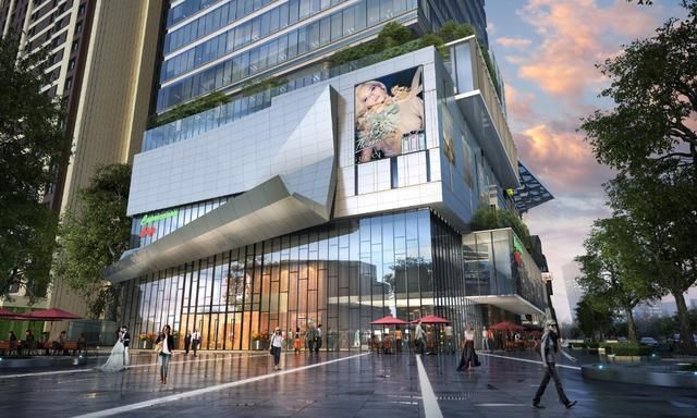 商业面积达8万平米,可欣赏"大美雪景"|保利广场|扬州|雪景_新浪新闻