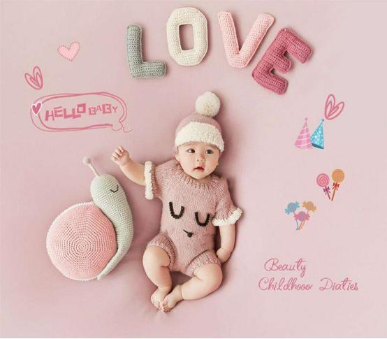 的方式表达自己对宝宝的祝福和期待,希望他们能够一生幸福长命百岁