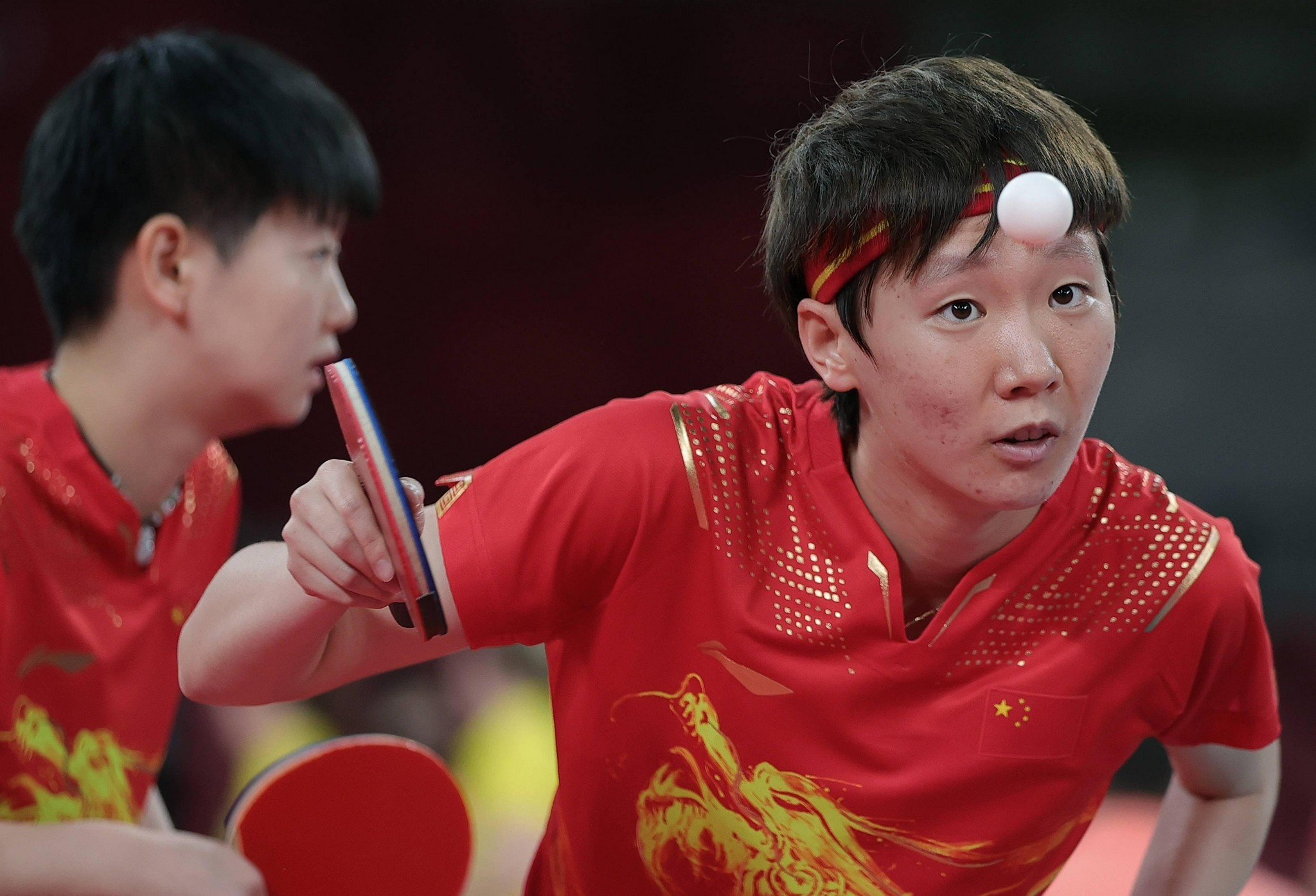 乒乓球——女团:中国队晋级八强